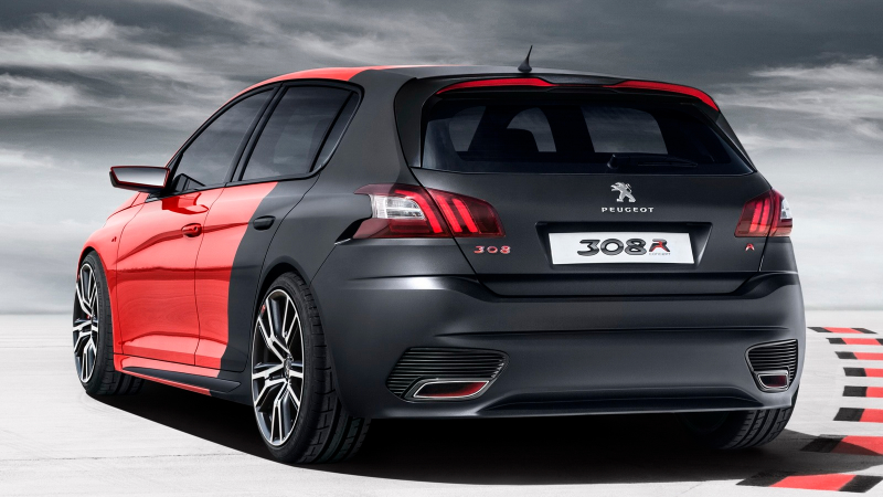 Illustration for article titled The Peugeot 308R Makes 266 Horsepower From Just 1.6 Liters